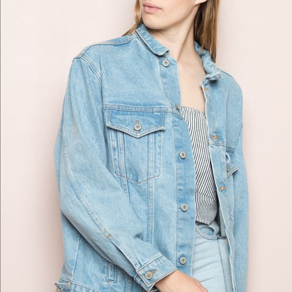 brandy melville jean jacket